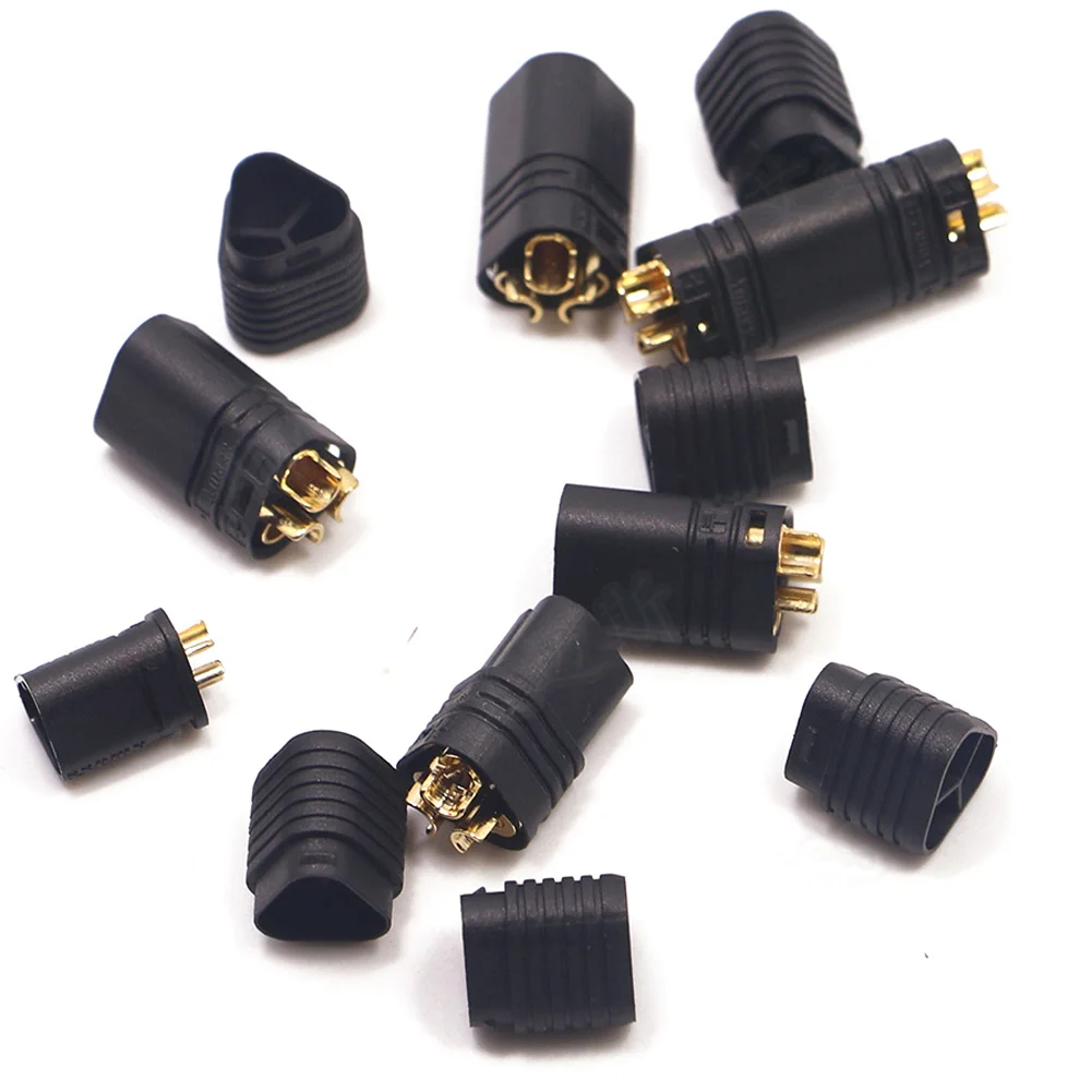 2 paia AMASS 3.5mm MT60 connettore a proiettile a 3 poli connettore motore a spina per RC ESC a motore per aereo Quadcopter RC Multicopter