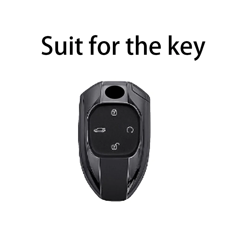 Veneer Lightweight Grey for GAC Trumpchi GS3 GS4 Emzoom GS8 Emrow Mbao GN8 Empow Emkoo Remote Car Key Case Cover Fob Keychain