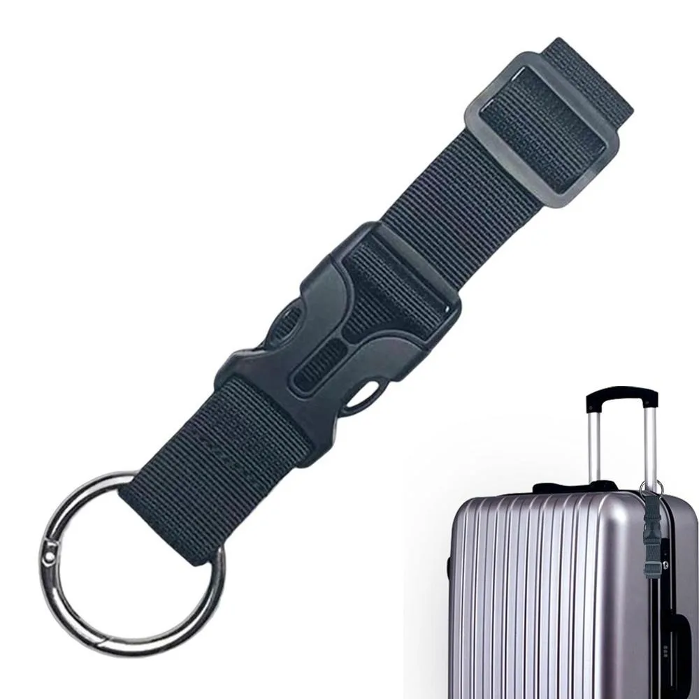 2pcs Outdoor Add Bag Gripper Anti-theft Trunk Holder Luggage Strap Suitcases Belt Jacket Gripper
