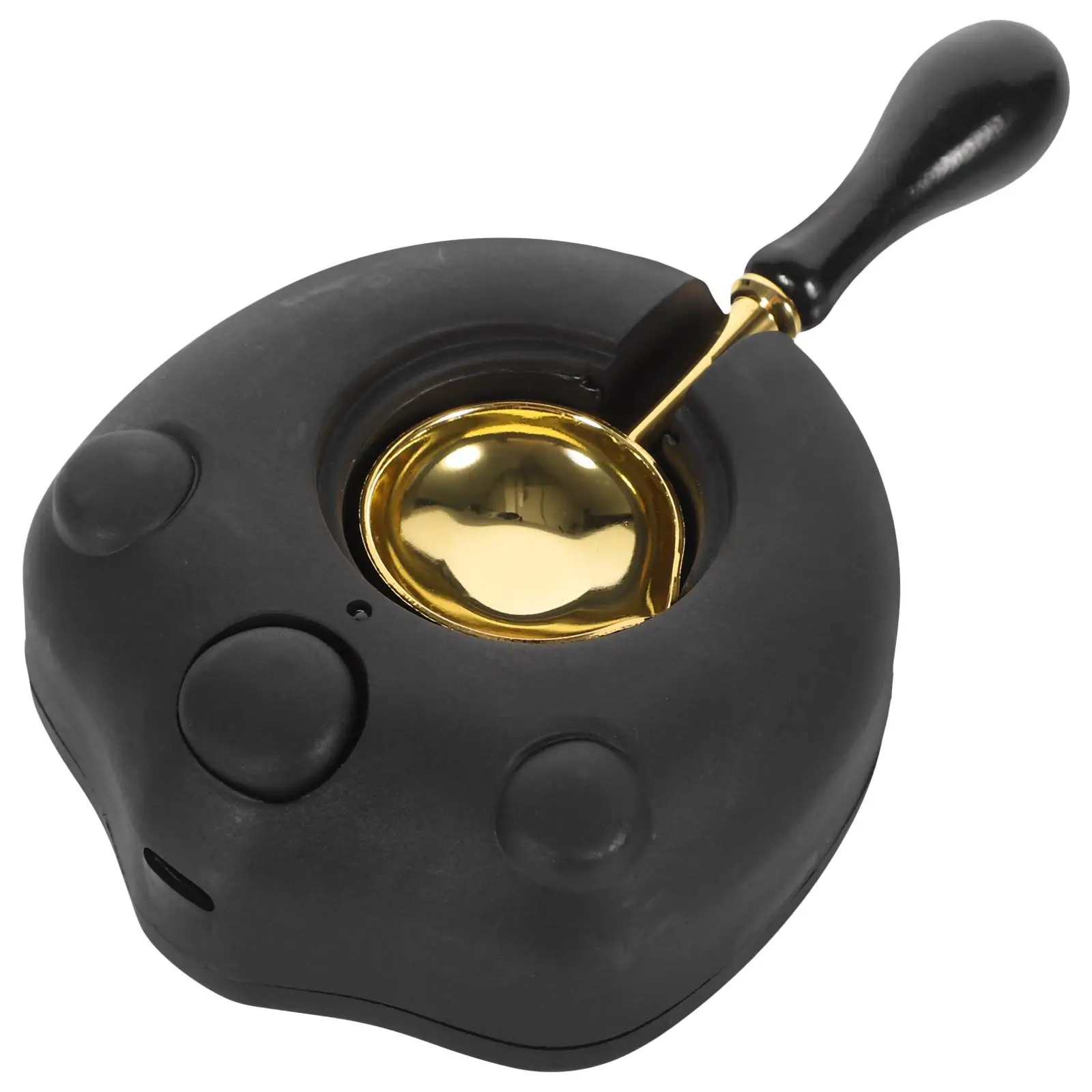 

Fire Paint Electric Furnace Wax Seal Spoon Reusable Warmer Tool Heater Copper Versatile Melting Supply Spoons