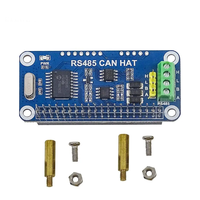 Waveshare RS485 CAN HAT for Raspberry Pi Zero/Zero W/Zero WH/2B/3B/3B+,onboard CAN controller: MCP2515,485 transceiver: SP3485,