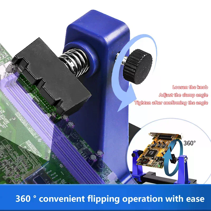 

360°MainBoard Circuit Board Maintenance Holder Multiple Specifications Circuit Board Welding Repairing Disassembly Fixture