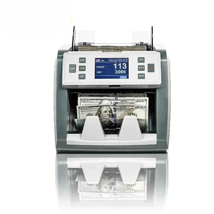 Bill Counter Currency  Counting Machine  EC900 with Big Display UV&MG Detect Money Counting Machine Discriminator