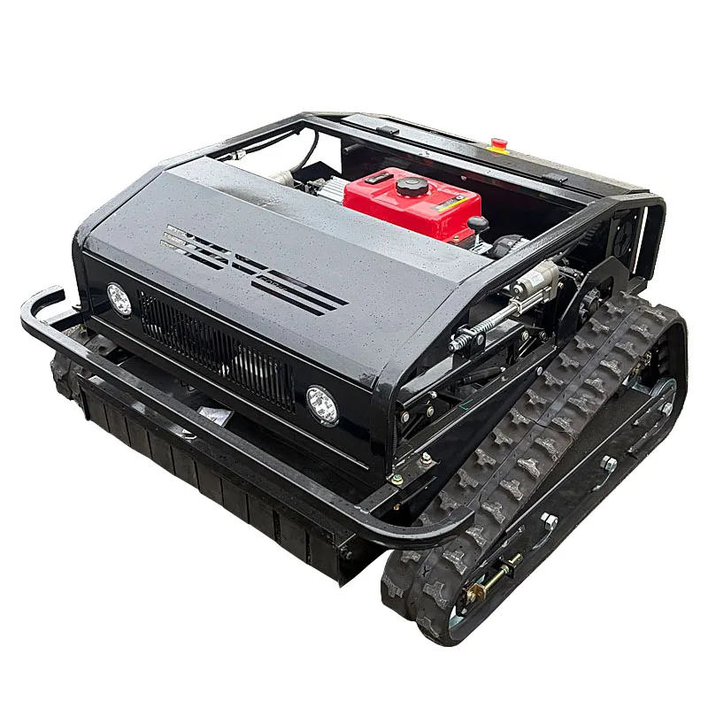 Customizable robotic lawnmower, smart remote-controlled lawnmower, free delivery.
