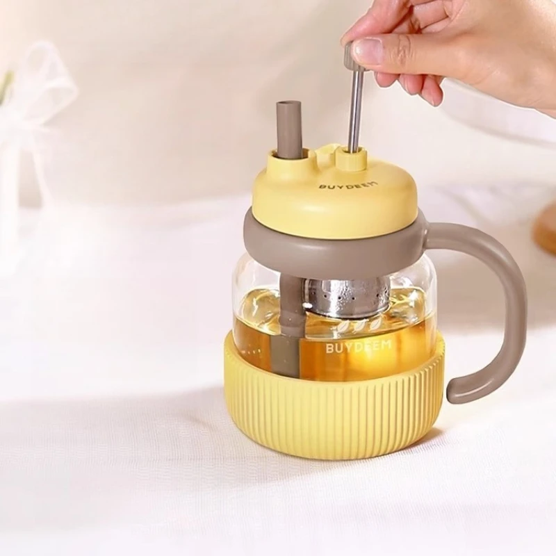 

Tea ton ton cup tea separation women's desktop large capacity glass water