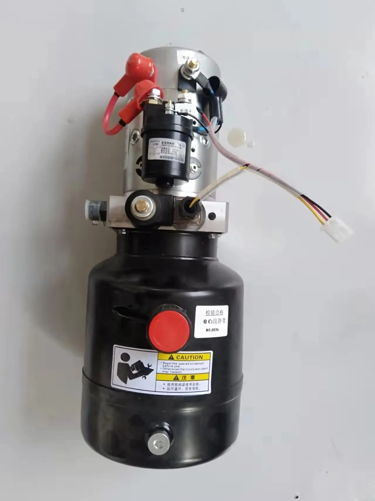 

DC 60V 2000W single-acting remote control hydraulic power unit, suitable for dump trailers, forklifts, lift trucks, etc.