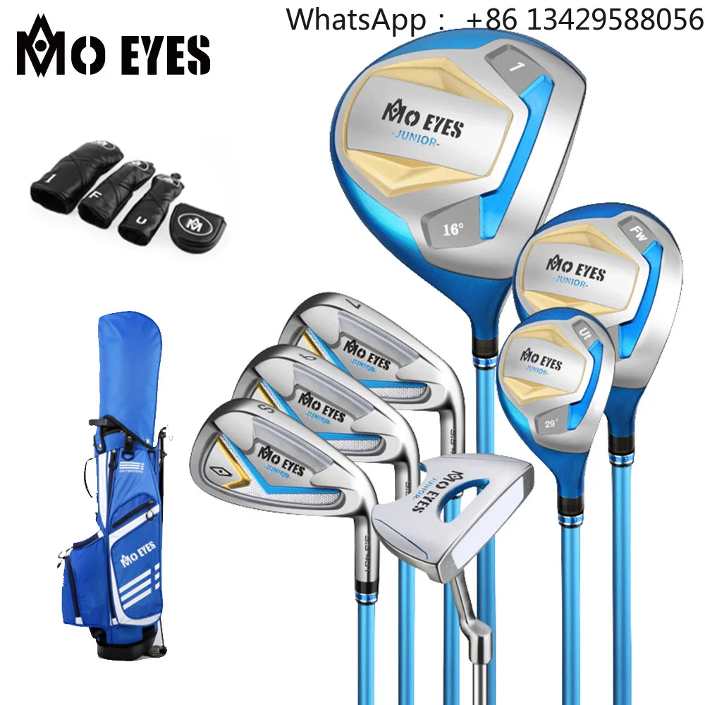 Magic Eye PGM Factory Direct Supply Children's Teenagers' Boys' Premium Complete Set 7 Clubs Model JRTG008 Flex L Golf Bag