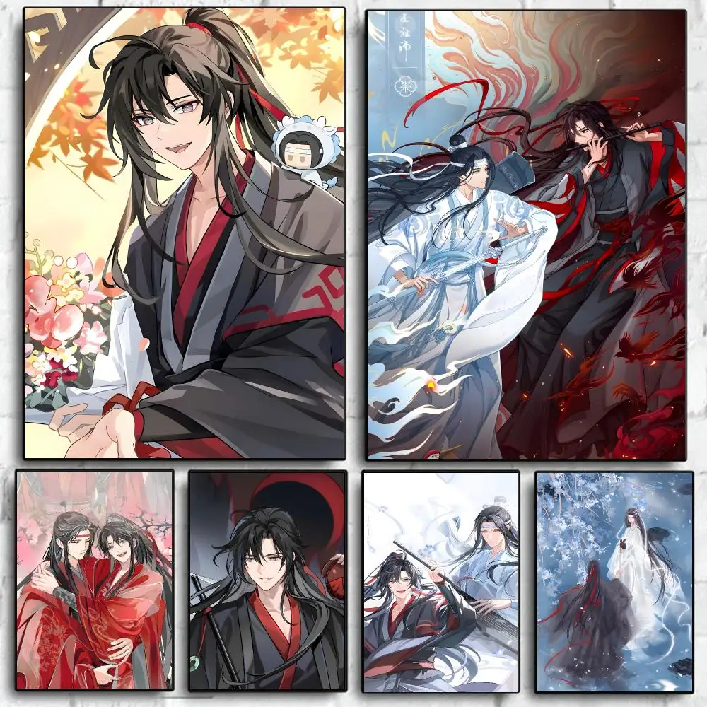 Anime Mo Dao Zu Shi Poster Art HD Advanced Aesthetic Printing Paper Wall Art For Living Room Home Decor