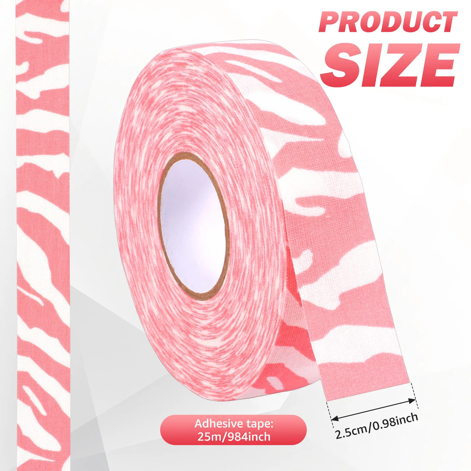 1 Roll Hockey Grip Tape Ice Stick Tape Adhesive for Ice Hockey Field Hockey Roller Hockey Stick Repair Tape for Sticks Skates