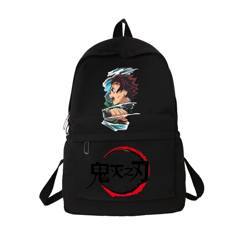 Demon Slayer Anime Student Backpack Girls boy School Bag High Capacity Women Backpack Female Sport Travel Backpacks Mochila