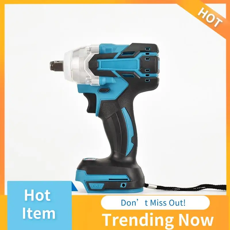 520N.M Cordless Electric Impact Wrench Brushless Electric Wrench Hand Drill Socket Power Tool Easy To Use For 1Battery EU Plug