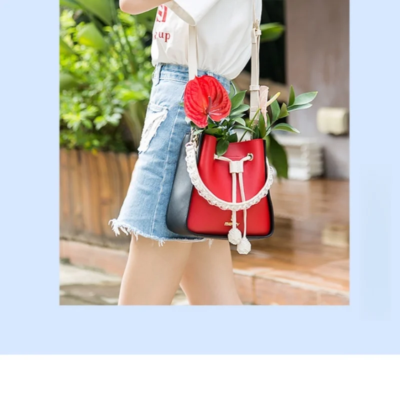 

In Stock Miffy New Stys Crossbody Bag Trendy Stylish Ins Versatile Shoulder Bucket Bag Charm Collectible Gift Series Ornaments