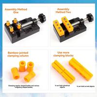 Retail Universal 57Mm Adjustable Mini Jaw Bench Clamp Drill Press Fixed Table Vise DIY Sculpture Craft Hand Fixed Repair Tool