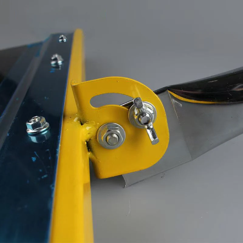 22 дюйма/56 см стоячий нажимной лезвие цемент самовыравнивающийся скребок эпоксидная нижняя пластина для пола шпатель инструмент зубчатые грабли 2 мм/5 мм/8 мм