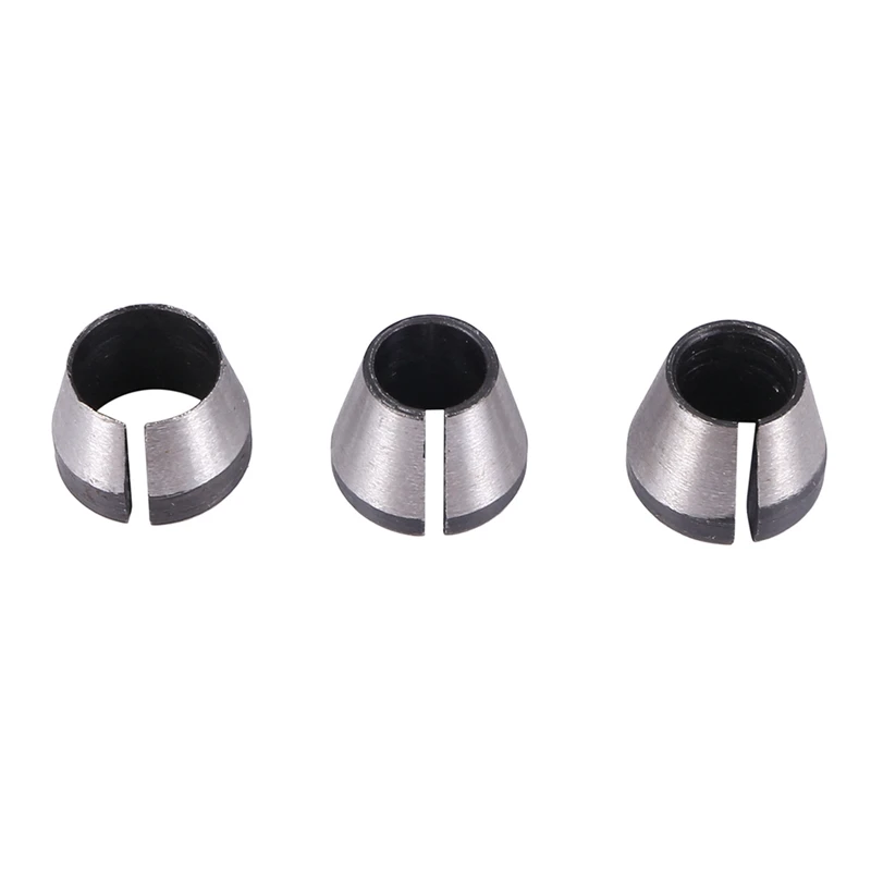 9 Stuks Router Spantang Set Chuck Heads Adapter Voor Boren Graveren Snijmachine Elektrische Router Frees