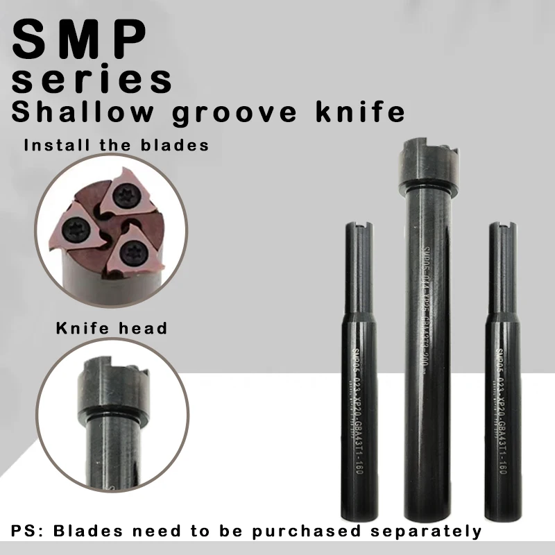 

Best MachiningCenter ShallowGroove MillingCutter SMP05 Inner Hole CirclipGroove MillingCutterInner Ring T-slot Milling Cutter