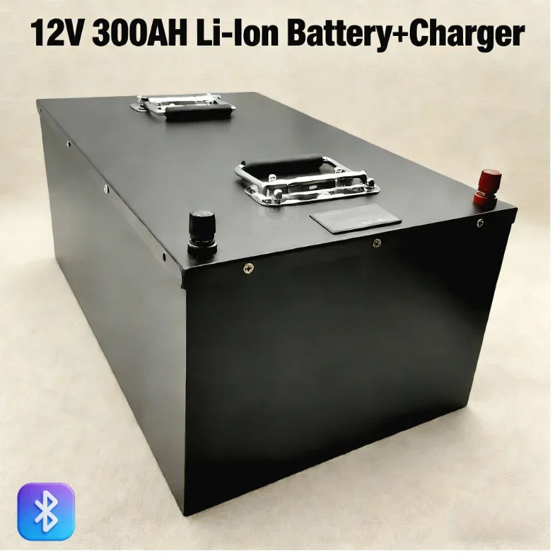 

12V 300AH Lithium-Ion Battery with Built-in BMS | Ultra-Reliable Power Core for Solar Panels & Photovoltaic Systems.