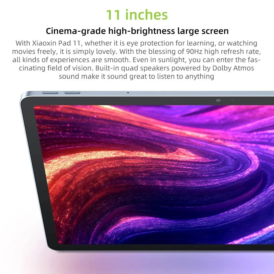 الأصلي والجديد Lenovo Xiaoxin Pad 11 2025 Tab 128GB 256GB ROM MTK الأبعاد 6300 11 "2.5K شاشة 7040mAh WIFI Android Pads Tablet