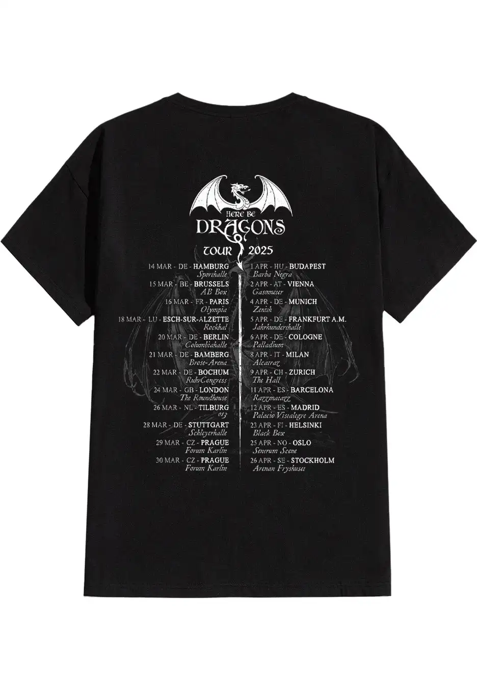 Avantasia - Creepshow Tour 2025 - T-Shirt