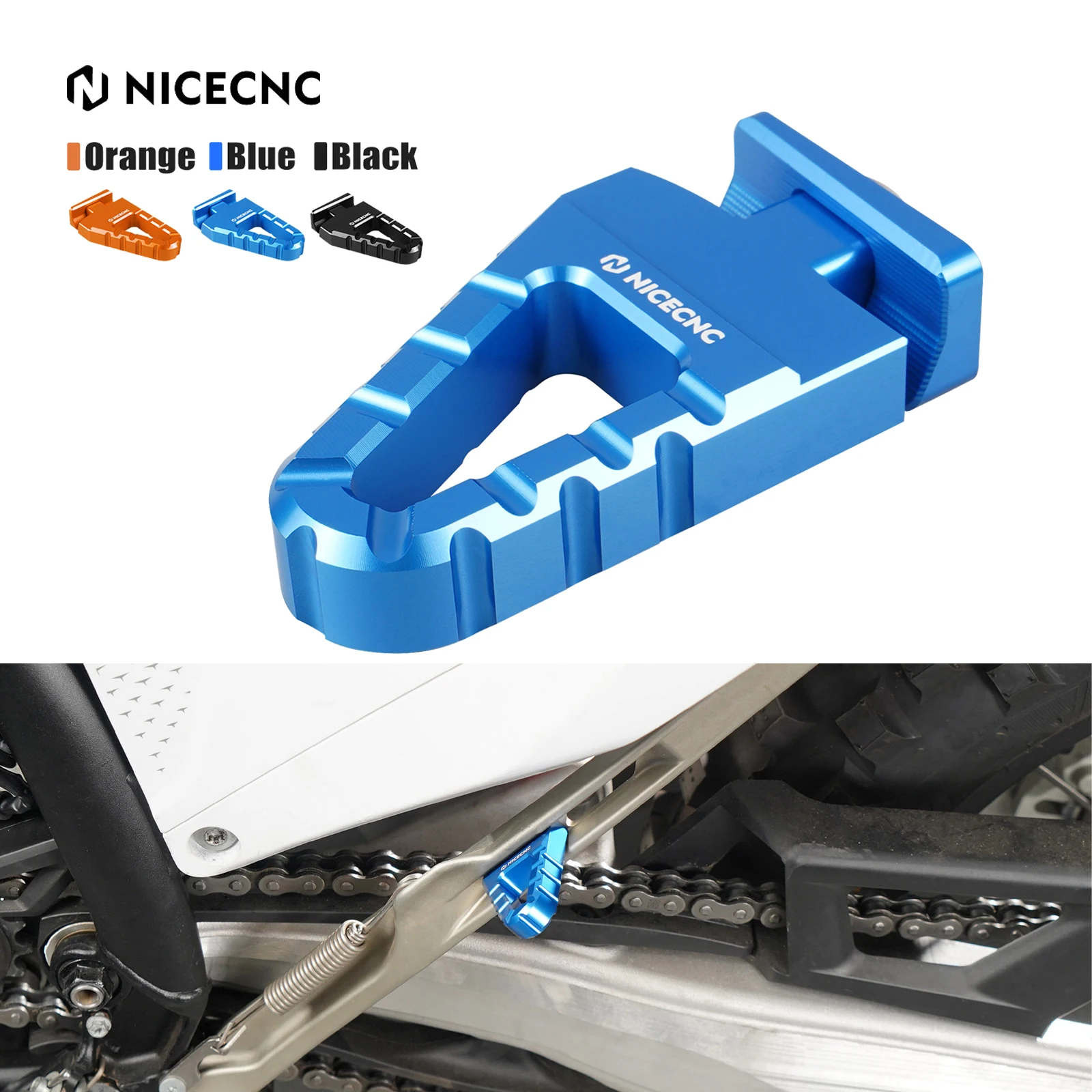 

For Husqvarna TE 300 FE 250 FE 350 FE 450 501 TX 300 FC 2024-2025 TX FX 300-450 2023 Side Stand Kickstand Peg For KTM EXC 300