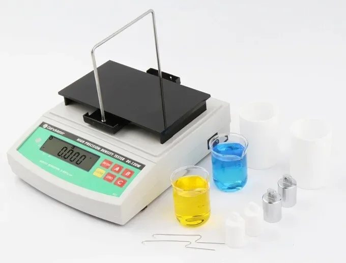 Original Factory Top Precision Liquid Hydrometer Densimeter , Liquid Digital Hydrometer DE-120W