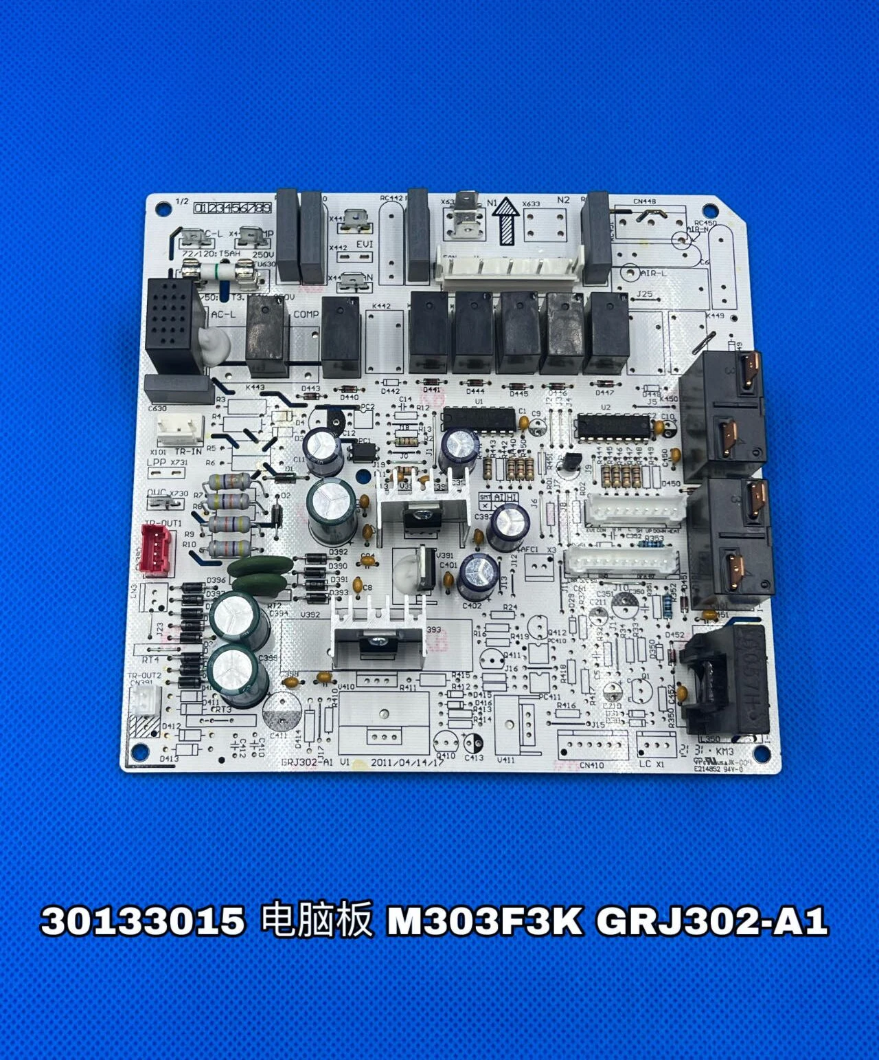 For Universal Gree Air Conditioner Fresh Air Mainboard 30133015 Cabinet Computer Board M303f3c Internal Unit GRJ302-A1