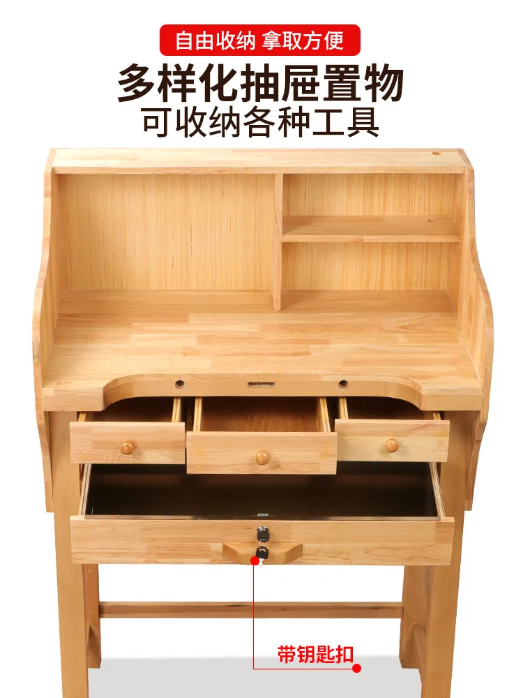 Work table jewelry mold table, dry mold Kung Fu table, jewelry processing table gold workbench