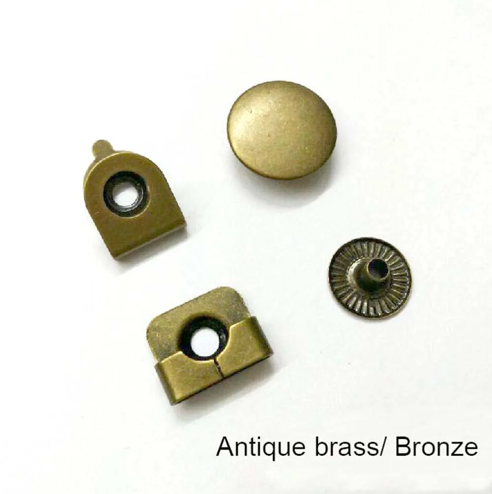 

15 мм 4-компонентные антикоррозийные латунные крючки для брюк, юбок, регулировки металлических застежек, сделай сам, ремонт одежды, швейные аксессуары, 100 комплектов