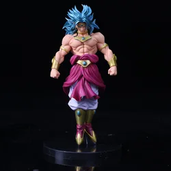 22CM Anime Dragon Ball Z Figure Broli Broly Super Saiyan PVC Action Figurine Model Collection Figma Toy For Children's Gift