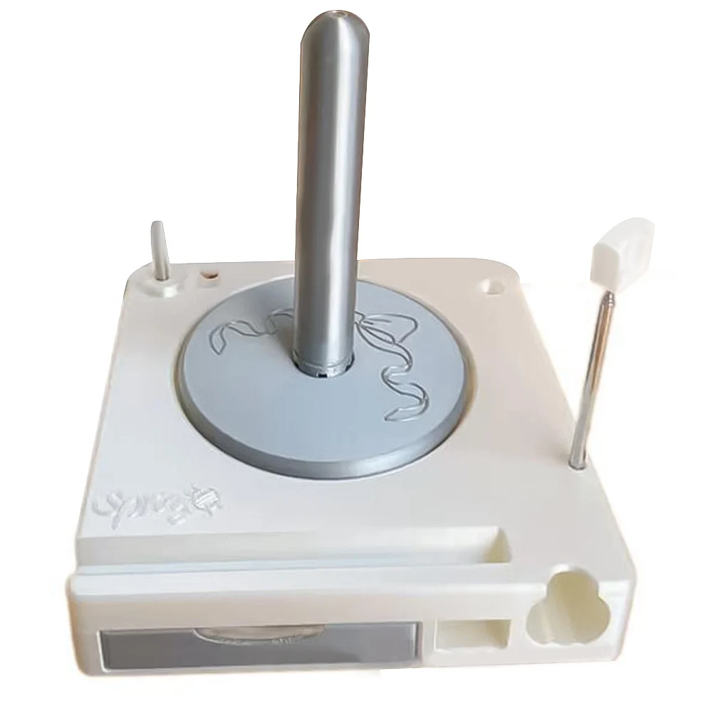 

Compact Yarn Storage Box with Magnetic Side Panel for Metal Tools Efficiently Organize Your Crafting Essentials