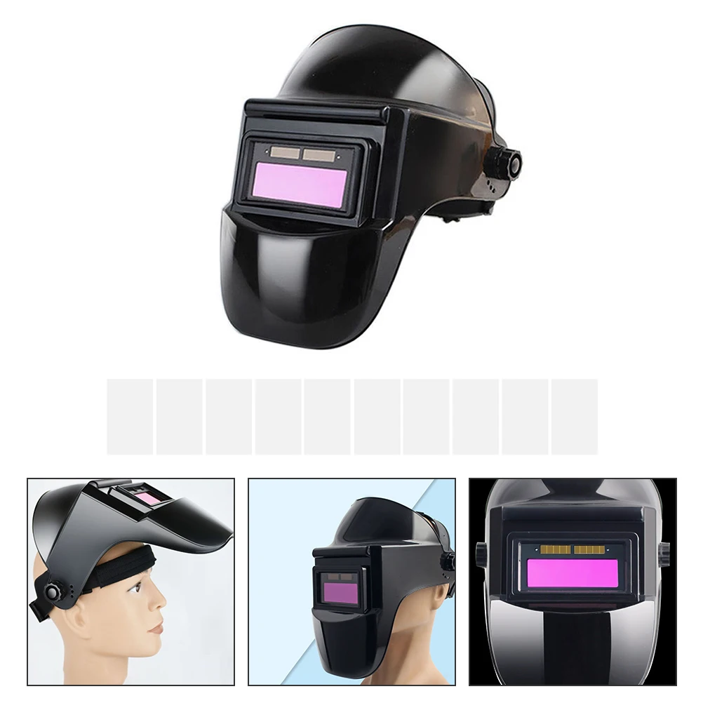 

Auto Darkening Welding Mask Protective LCD Argon Arc Hat Safety Dimming Welder Glasses Welding Accessories