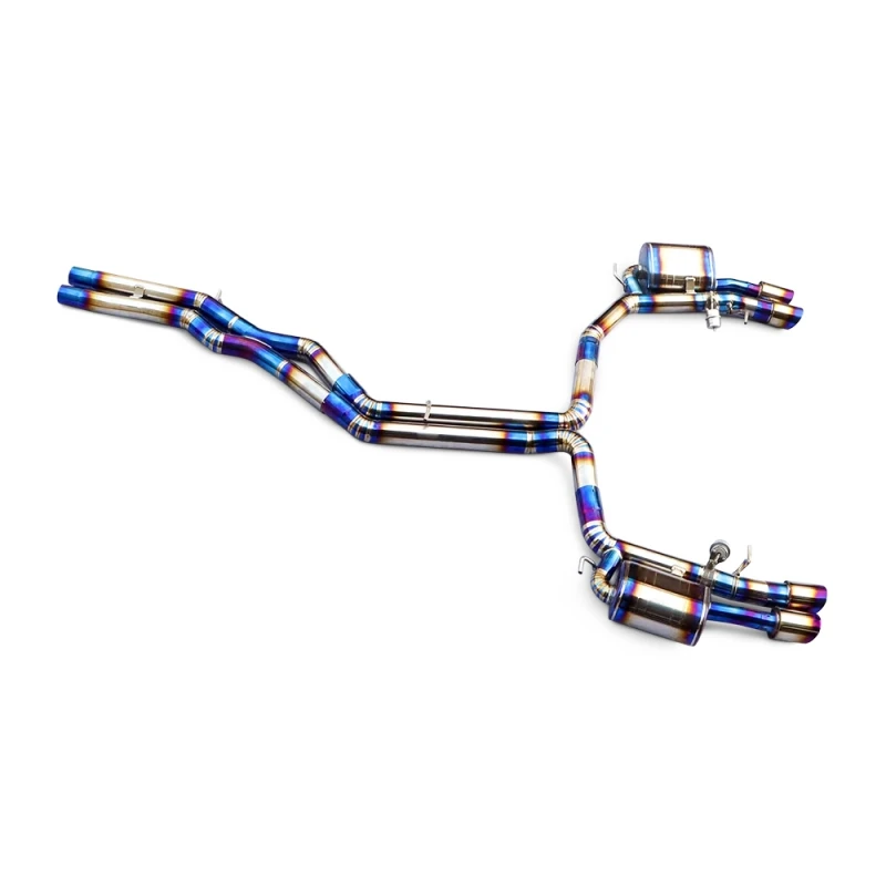 Valve exhaust with controller suitable for Audi A6/A7 C8 3.0T 2019-2022 high-quality titanium alloy exhaust pipe