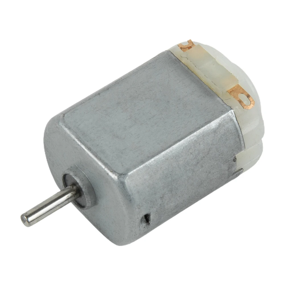 Miniature Motor 130 Motor 17000-18000 Rpm 3-5v Silver Color Stainless Steel Electric Machinery Tools For Small Fan