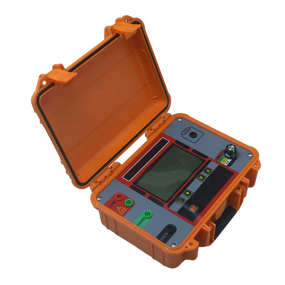 Rapid Test 5kv AC/DC High Voltage Transformer Testing Machine Megohmmeter Megameter Insulation Resistance Tester