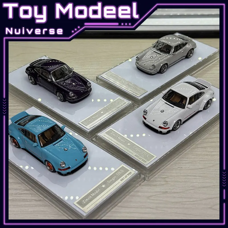 

Zincit Model ZM Porsche 911 Singer DLS Coupe 1:64 High Detail Simulation Diecast Alloy Collectible Car Model Toy Perfect Gift