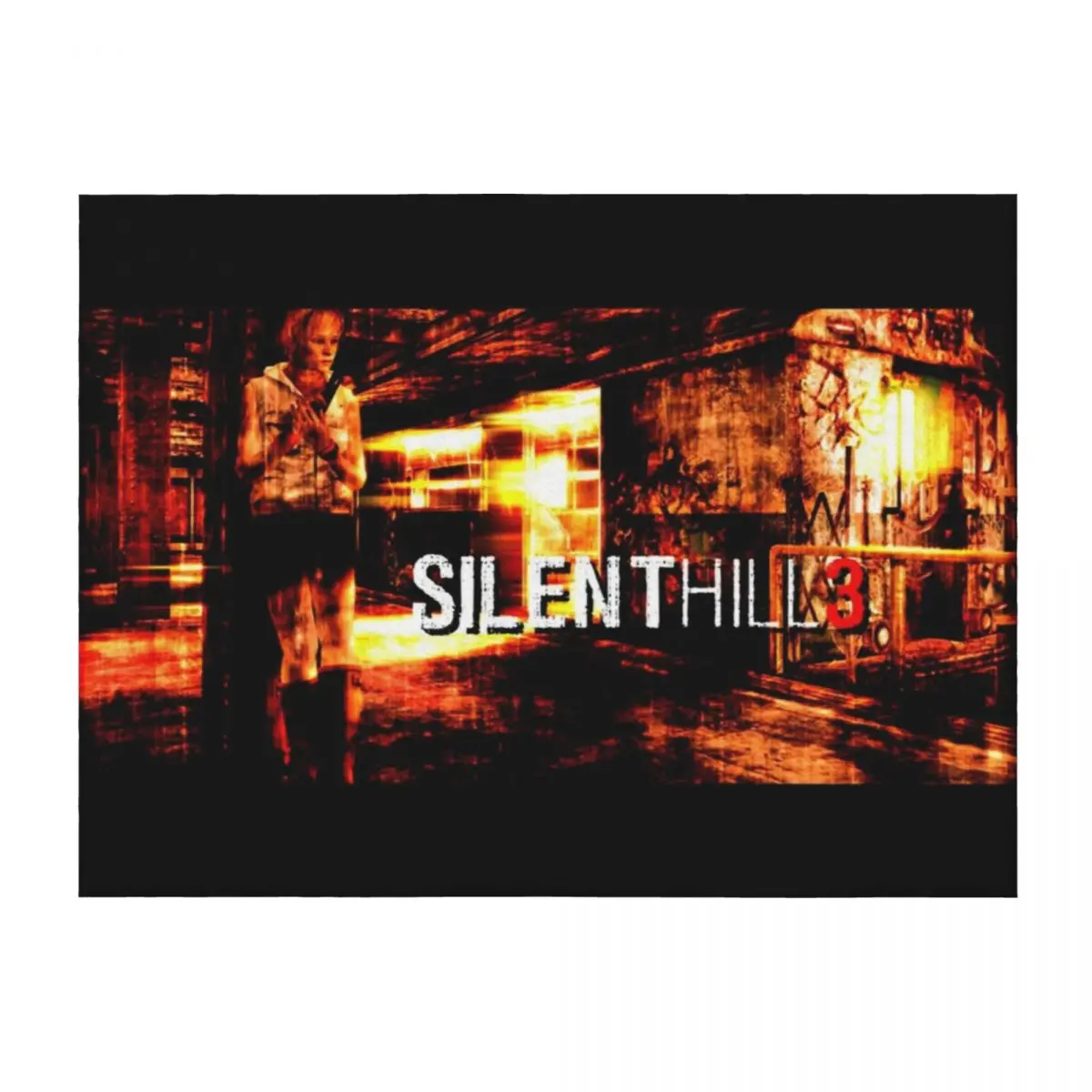 

Silent Hill 3 Throw Blanket Summer Beddings Plaid Cute Sofa Quilt Blankets