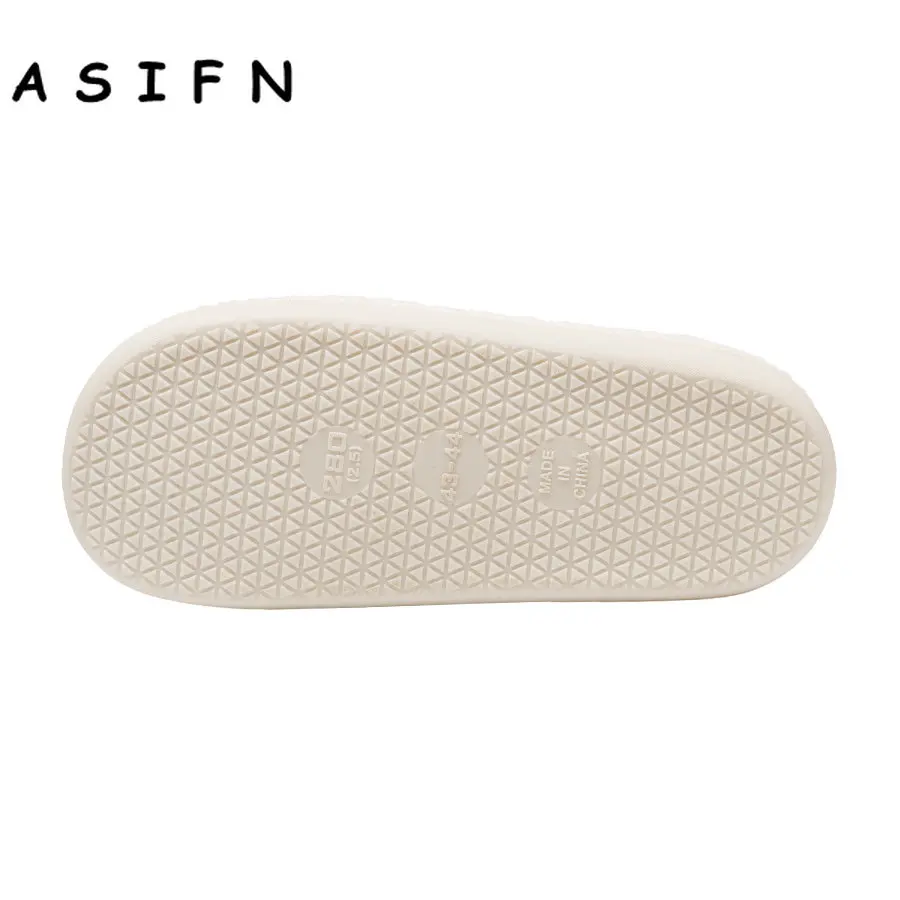 ASIFN-Chaussons de maison de dessin animé pour femmes, chaussures de diapositives de coussin, fourrure plate, doux, chaud, confortable, mignon, Meet