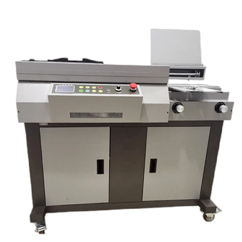 A4 glue binding machine automatic bid  book machine glue binding machine paper cutter hot melt glue binding machine