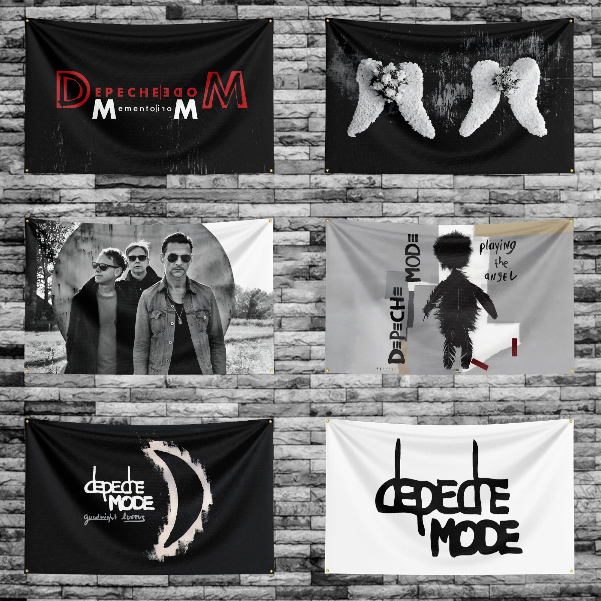 

3x5Ft D-Depeche-ModeS-Rock Band Flag Polyester Digital Printing Banner for Garage Wall OutDoor Decoration With Brass Grommets
