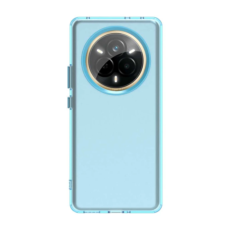 Anti-Drop Candy Color Case For Realme 14 Pro Matte Transparent Back Case Realme 14 Pro Plus 14 Pro+ Cover For Realme 14 Pro Case