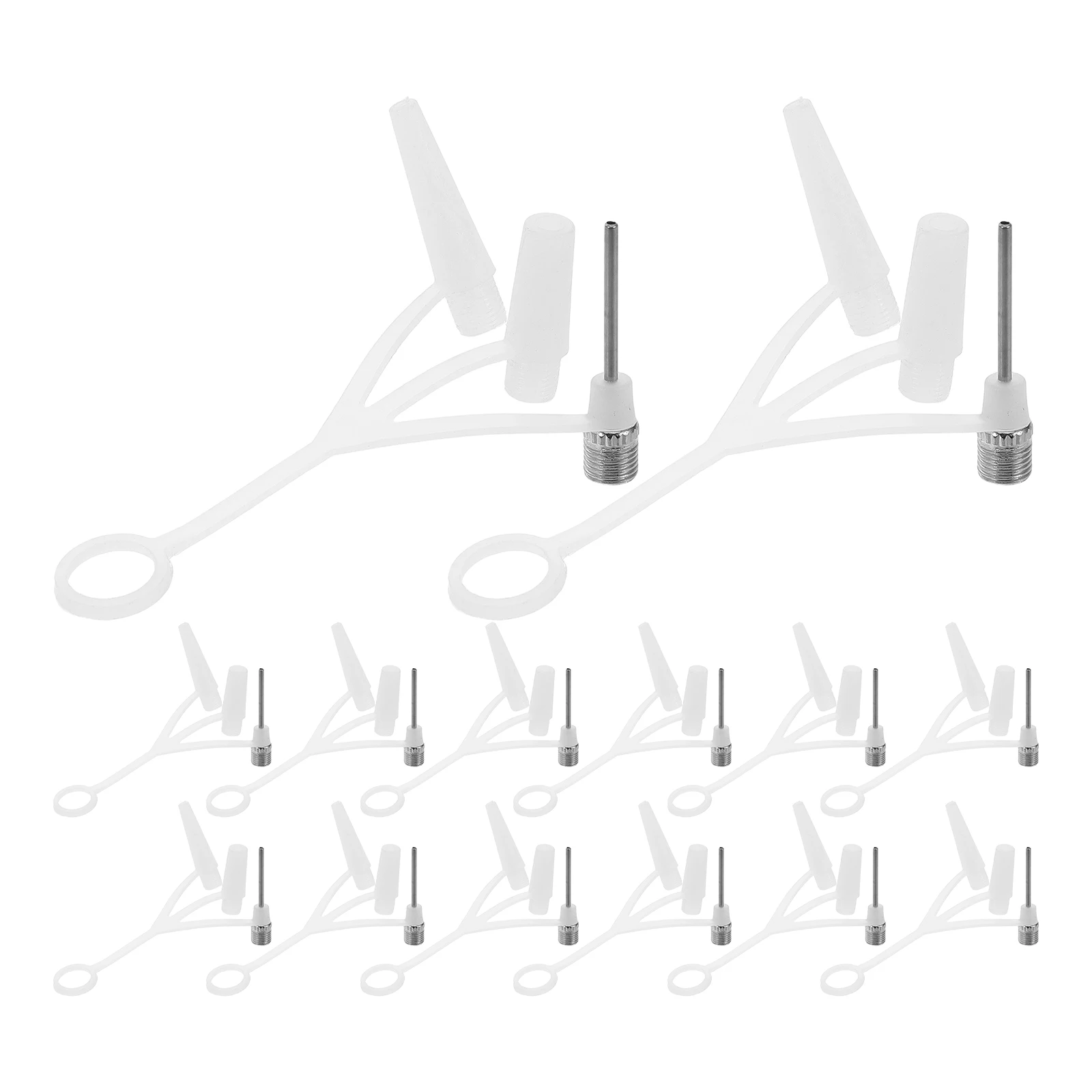 

Universal Ball Needle for Inflating Basketballs Footballs Volleyballs Multifunctional White Steel Needles Pump Air Pumps Balls