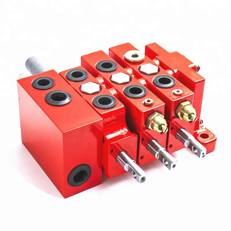 Hydraulic 3 Spool Proportional Control Valve For Mobile Machine