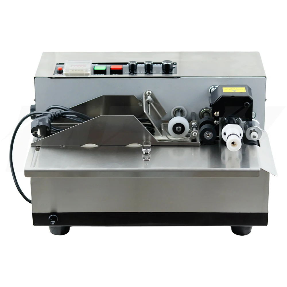 Automatic Dry Ink Batch Coding Machine Printer MY-380F Ink Wheel Marking Machine 180w Ink Coding Machine for Date Printing