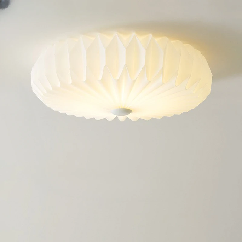 French style master bedroom light circular wave new cream style creative modern minimalist living room ceiling light room