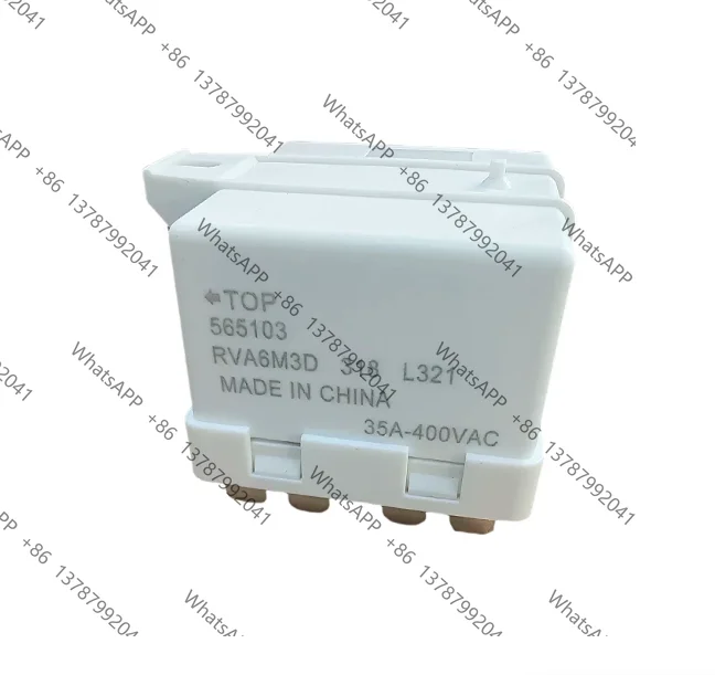 for RVA6M3D High Power Relay 35A 400V Universal for Ice Cream Machine Ice Maker and Compressor