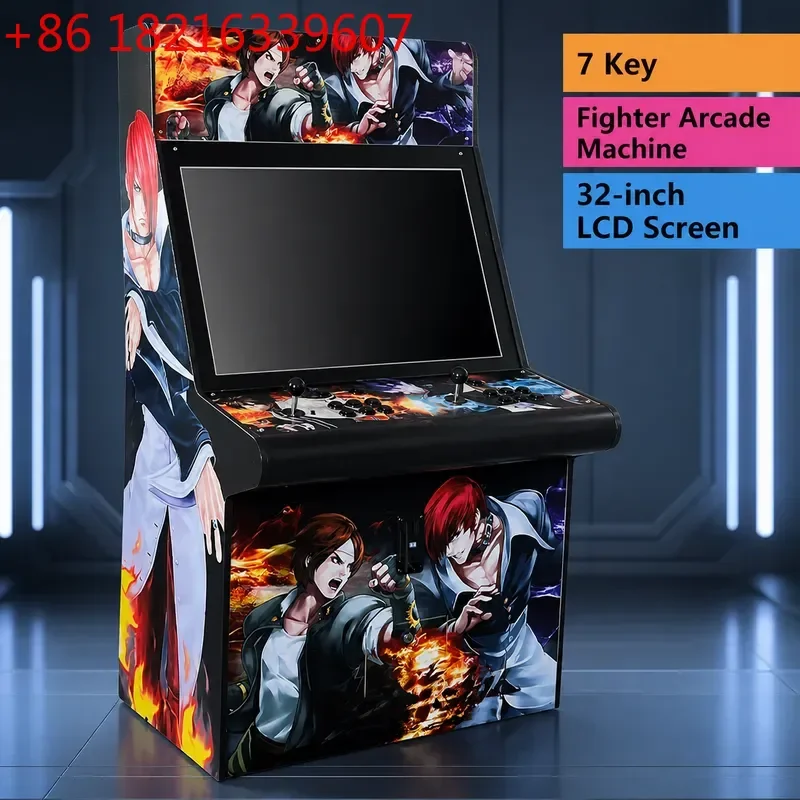 Moonlight Treasure Box Game Console 97 King of Fighters All in One Arcade Fighting Machine with Joystick Nostalgic Large
