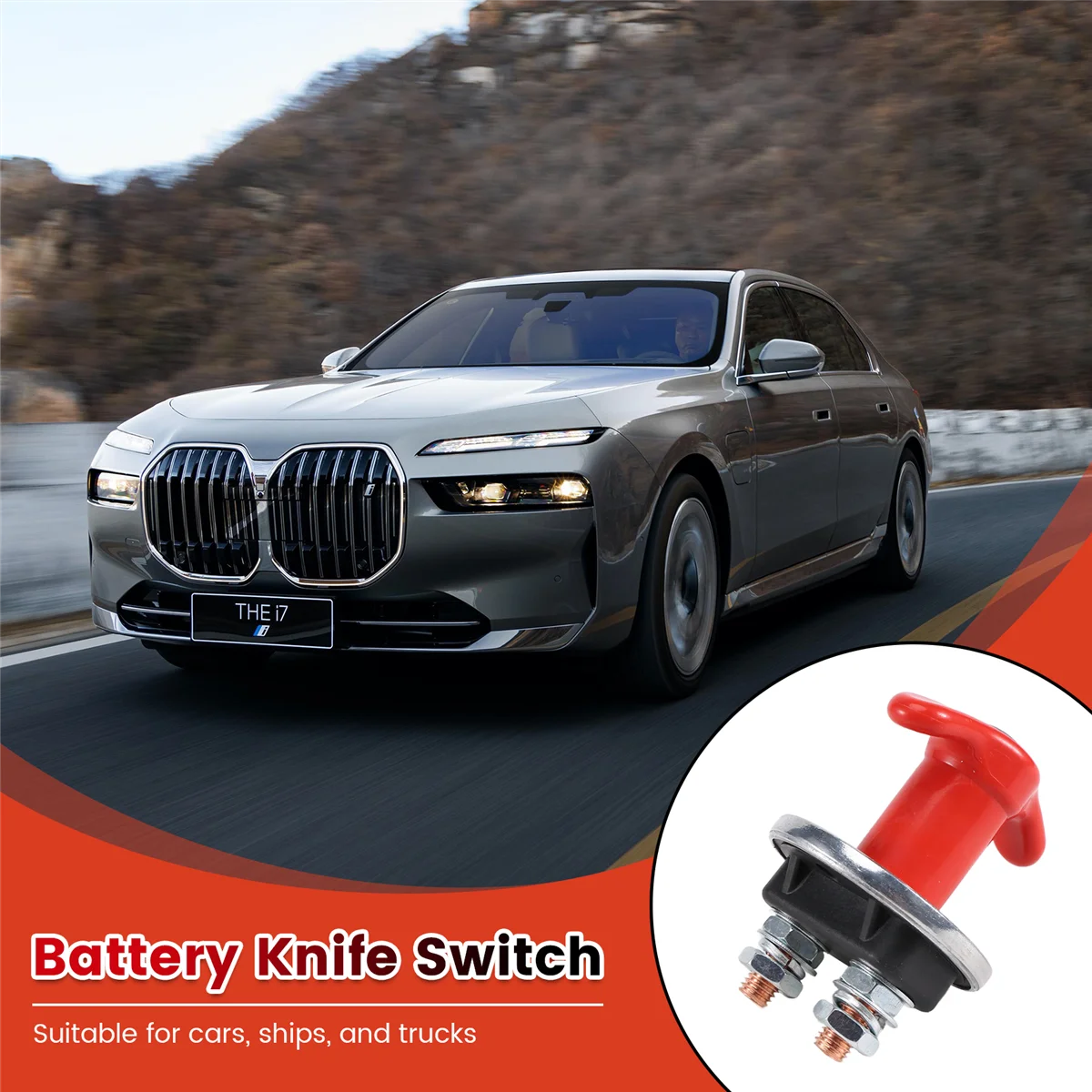 Baru 150A-250A WH-A007 sakelar baterai mobil pemutus baterai sakelar pemutus untuk mobil perahu truk sakelar pemutus baterai