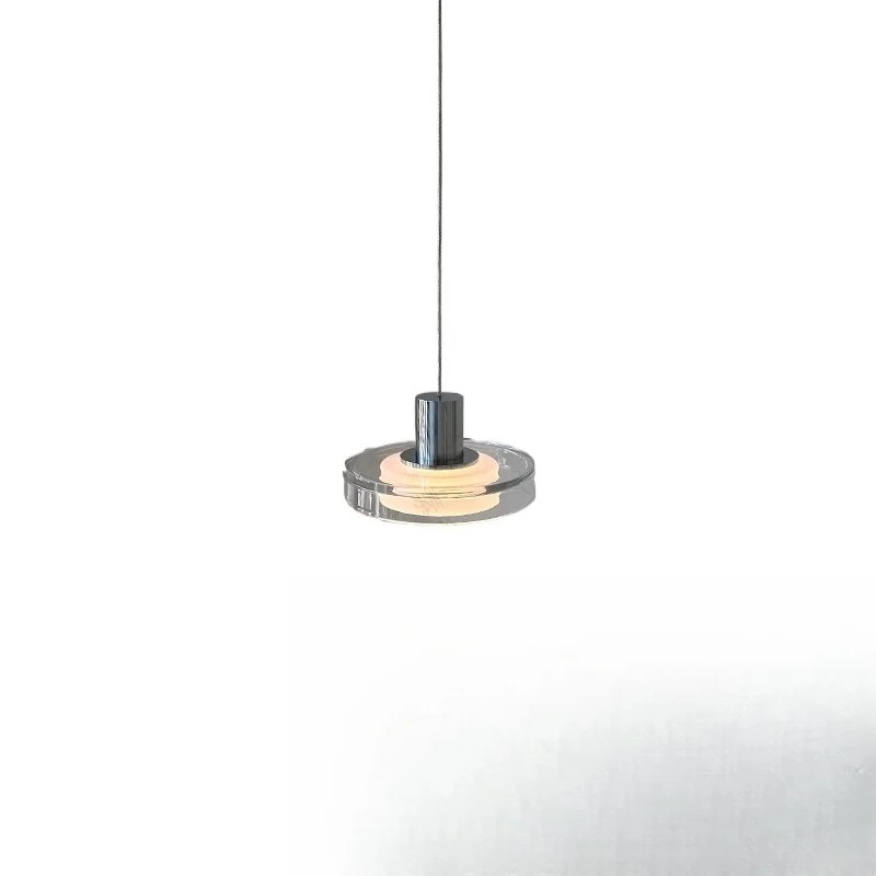 

Modern minimalist bedroom chandelier, living room dining room Italian minimalist design, light luxury high-end, bedside lamp