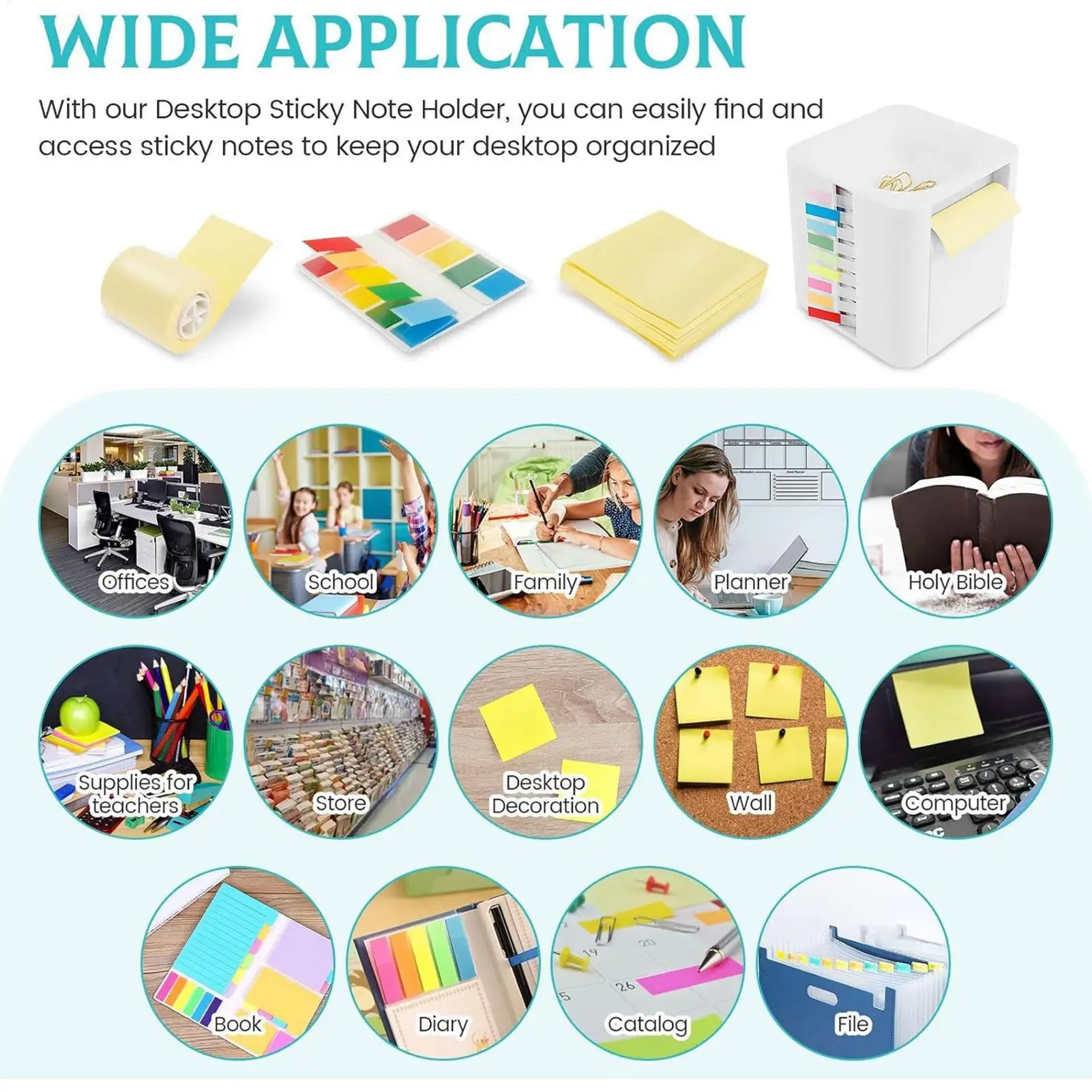 

Диспенсер для заметок, рулон для заметок, настольный контейнер, диспенсер для офисных канцелярских принадлежностей, аксессуары с зажимами для