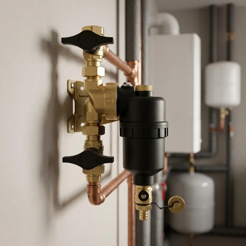 For Costly Repairs Heating System Filter Magnetic Particle Trap Magnetic Filter Temperature Fluctuation Resistant